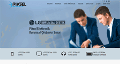Desktop Screenshot of pikselelektronik.com
