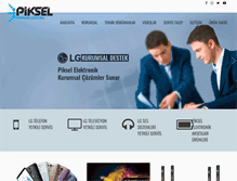 Tablet Screenshot of pikselelektronik.com